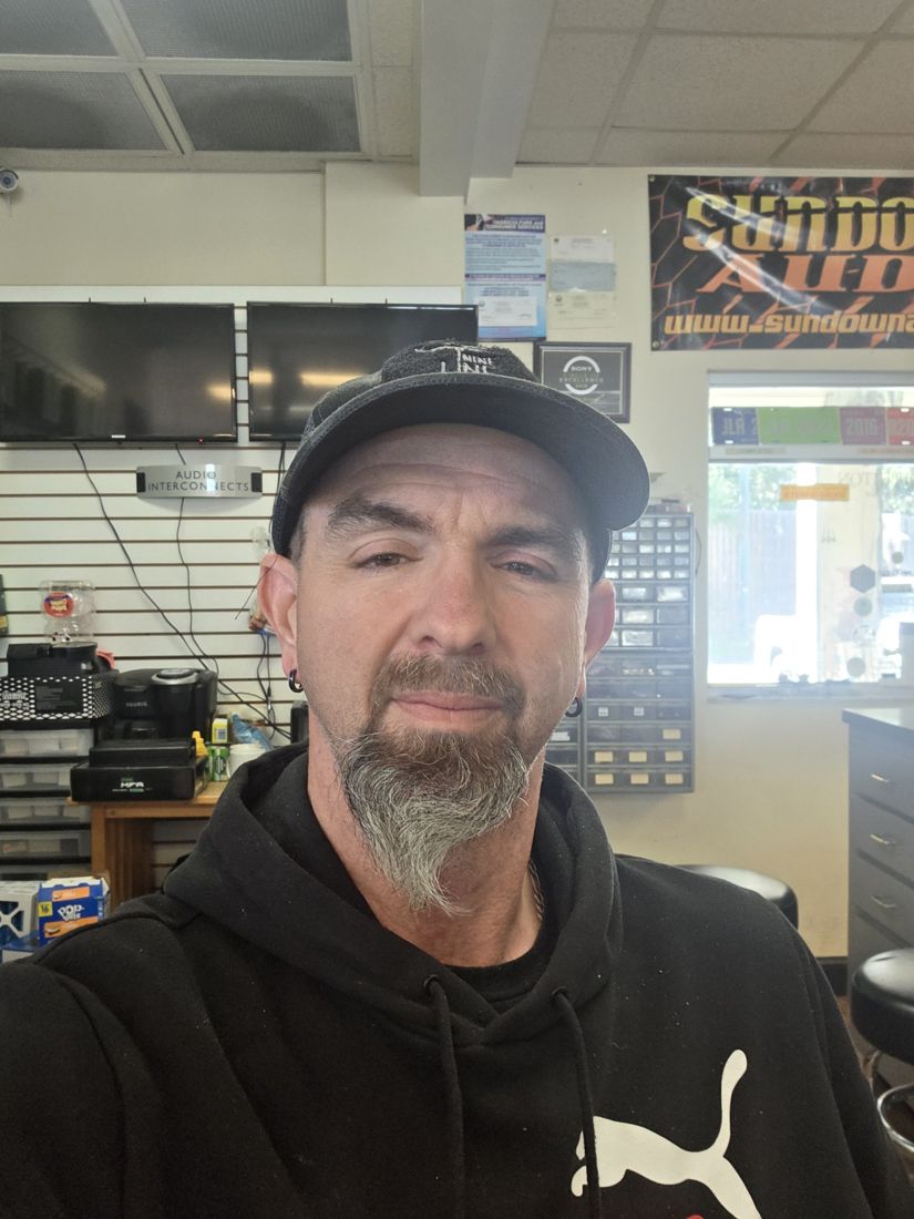 Paul at the shop